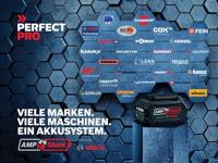 PerfectPro ROCKHART 18V Bouwradio DAB+, VHF (FM) AUX, Bluetooth, DAB+, SD, FM, USB Powerbankfunctie, Spatwaterbestendig, Stofdicht, Stofvast Zwart - thumbnail