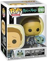 Rick and Morty Funko Pop Vinyl: Space Suit Morty with Snake - thumbnail