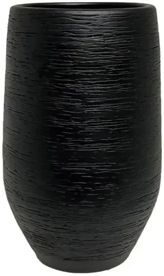 HS vaas Osaka 22x40cm zwart