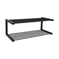 LOFT42 Hall wand schoenenrek - Metaal - Zwart - thumbnail