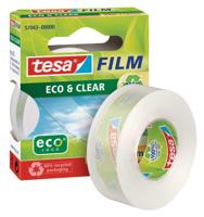 Plakband tesafilm® Eco & Clear 33mx19mm transparant | 10 stuks - thumbnail