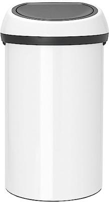 Brabantia touch bin afvalemmer 60 liter white