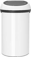 Brabantia touch bin afvalemmer 60 liter white - thumbnail