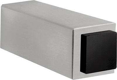 Formani Square LSQ25 deurstop wand - mat RVS