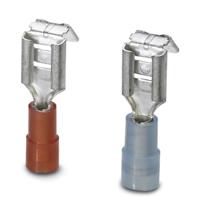 Phoenix Contact 3240530 Platte stekker (female) Insteekbreedte: 6.3 mm Insteekdikte: 0.8 mm 180 ° Deels geïsoleerd Blauw 50 stuk(s) - thumbnail