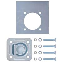 Bevestigingsringen voor aanhanger 2000 kg verzinkt staal 6 st - thumbnail