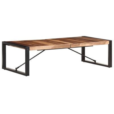 VidaXL Salontafel 140x70x40 cm massief hout VidaXL Salontafel 140x70x40 cm massief hout