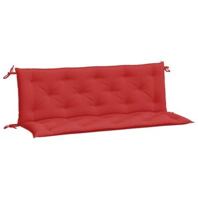 VidaXL Tuinbankkussens 2 st 150x50x7 cm oxford stof rood