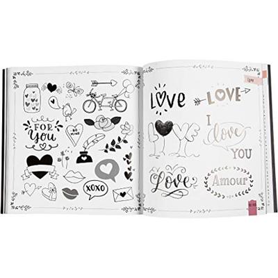 Handlettering - 1000 Ideeën, afm 22x23 cm, dikte 2 cm, Aantal pagina&apos;s 143, 1 stuk, Deense tekst - thumbnail