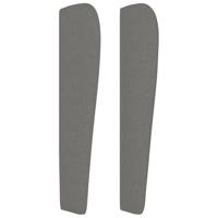 Boxspring met matras stof donkergrijs 90x190 cm - thumbnail
