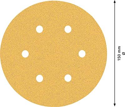 Bosch Accessoires Expert C470 schuurpapier voor excenterschuurmachines 150 mm, 6 gaten, K80 5-delig - 2608900815 Bosch Accessoires Expert C470 schuurpapier voor excenterschuurmachines 150 mm, 6 gaten, K80 5-delig - 2608900815