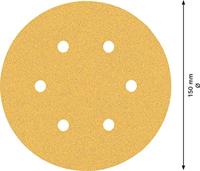 Bosch Accessoires Expert C470 schuurpapier voor excenterschuurmachines 150 mm, 6 gaten, K80 5-delig - 2608900815 - thumbnail