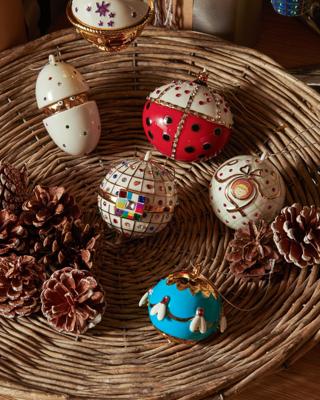 Alessi Fleurs de Jori Kerstornament "Re Coccinello"