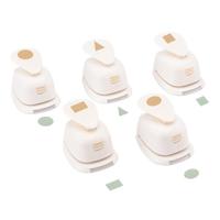 Vaessen Creative • figuurpons set basisvormen medium 5st. - thumbnail
