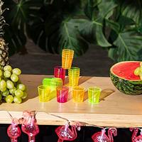Set 20 Shotglaasjes Neon - thumbnail
