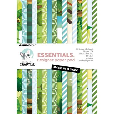 Creative Craftlab • essentials design paper pad stone in a pond