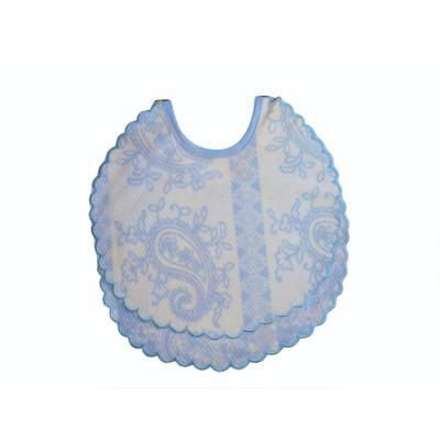 Gamberritos slabbetjes 20 cm katoen blauw 2 stuks