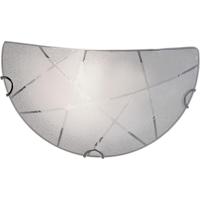 LED Wandlamp E27 - Moderne Verlichting - Mat Wit Glas - 1-lichts - thumbnail