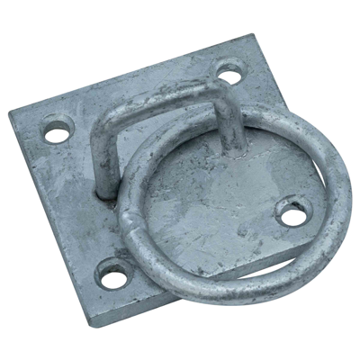 Waelbers Aanlegring zwaar model 100x100x8mm, thermisch verzinkt (FV) - 5 Stuk(s) - 032323.02