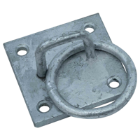 Waelbers Aanlegring zwaar model 100x100x8mm, thermisch verzinkt (FV) - 5 Stuk(s) - 032323.02 - thumbnail