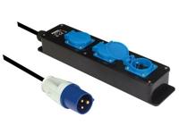 Cee-stekker naar 3-voudige schuko-stekkerdoos Velleman - Velleman - thumbnail