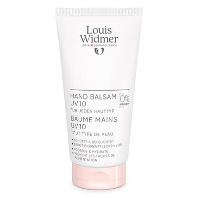 Louis Widmer Bodycare Handbalsem Uv 10 Zonder Parfum 75ml