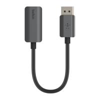 USB -adapter Belkin AVC011BTSGY-BL 22 cm - thumbnail