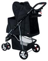 TRIXIE HONDENBUGGY ZWART 80X47X100 CM - thumbnail