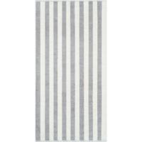 Cawö Cawö Bold 6277 grijs/natuur Handdoek 50x100 - thumbnail