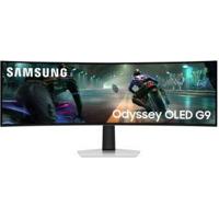 Samsung Monitor Gaming Odyssey OLED G9 (S49DG912), Curvo (1800R), 49 inch, 5120x1440 (DQHD), 32:9, HDR10+, QD-OLED, 144Hz, 0,03ms (GtG), G-Sync-compatibiliteit, HDMI 2.1, Micro HDMI, DP, audio-ingang - thumbnail