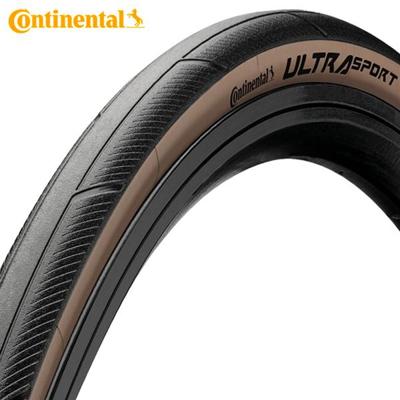 Continental vouwband ultra sport iii 28-622 zwart/bruin