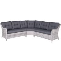 Milwaukee lounge-dining hoek set cloudy grey L237 x B237 x H85 cm Garden Impressions - Garden impressions - thumbnail