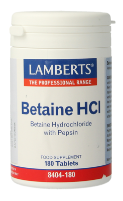 Betaïne HCl met Pepsine Betaïne HCl met Pepsine