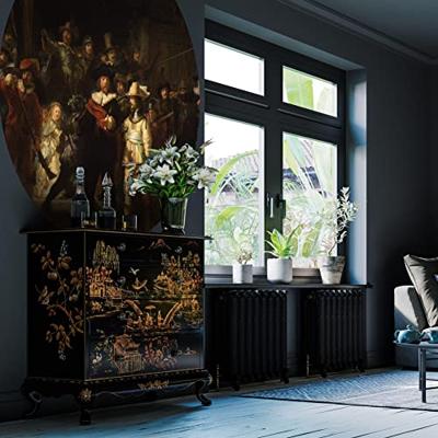 WallArt behangcirkel the night watch 142,5 cm