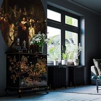 WallArt behangcirkel the night watch 142,5 cm - thumbnail