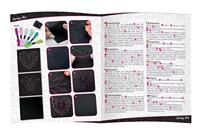 Lena string art vlinder & hart meisjes schuimrubber zwart - thumbnail