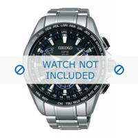 Seiko horlogeband SSE101J1 / 8X53 0AS0 Staal Zilver 22mm - thumbnail