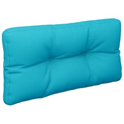 Palletkussens 2 st stof turquoise - thumbnail