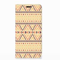 Nokia 7.1 (2018) Hoesje met Magneet Aztec Yellow - thumbnail