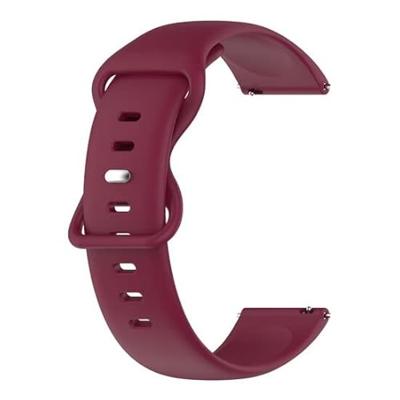 Solid color sportband - Bordeaux - Garmin Vivoactive 6 / Vivoactive 5 / Vivoactive 3
