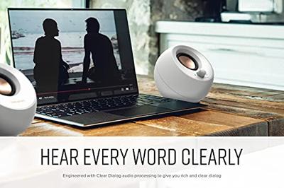 Creative Pebble V3 2.0 PC-luidsprekers Bluetooth, Kabelgebonden, Digitaal 16 W Zwart Creative Pebble V3 2.0 PC-luidsprekers Bluetooth, Kabelgebonden, Digitaal 16 W Zwart