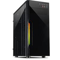 Inter-Tech b-42 rgb midi tower behuizing (zwart | 3x usb-a | rgb | window) - thumbnail