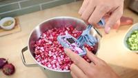 Bosch Würfelschneider für Bosch Küchenmaschine Serie 6 und 8 Dicer Zwart, Grijs - thumbnail