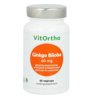 VitOrtho Ginkgo Biloba Extract 60mg Capsules - thumbnail