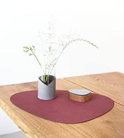 LIND DNA - Dinner Mat Curve - Placemat 37x44 cm Nupo Red - thumbnail