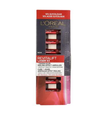 L'Oreal Paris Revitalift Laser X3 Peeling Effect Ampullen 7 Ampullen