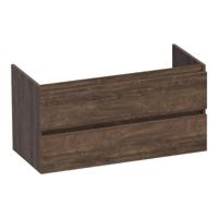 Brauer Joy - Onderkast - 100 cm - met 2 Softclose Lades Greeploos en 1 Sifon Uitsparing - Grove - thumbnail