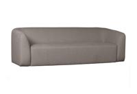 WOOOD 3-zits Bank 'Sloping' kleur Grijs Melange - thumbnail