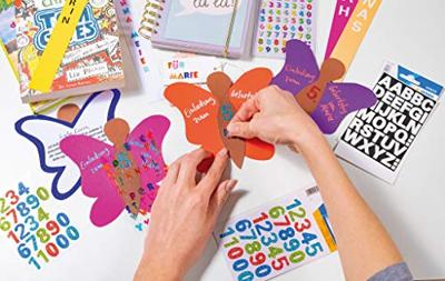 Etiket HERMA 3094 kleurrijke nummers stone