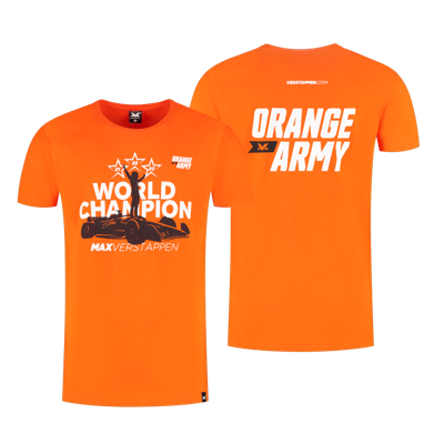Orange Army T-Shirt 2024 - M - Max Verstappen Orange Army T-Shirt 2024 - M - Max Verstappen